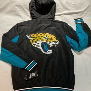 Jacksonville Jaguar’s Reversible Jacket, Men’s size large, NWT!